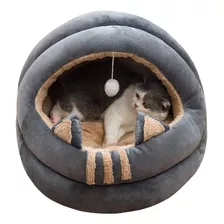 Cama Cucha Iglu Para Gatos Con Colgante Acolchado Talla L