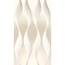 Ceramica 3d De Pared Beige Brillante 34x60 Avila