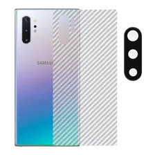 Película Traseira Skin Galaxy Note 10 Plus + Pel Vd Câmera