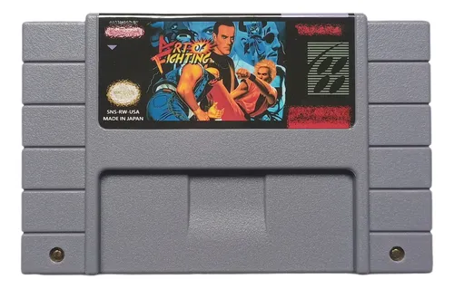 Art Of Fighting Compatible Con Snes