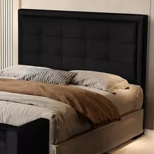 Cabeceira Cama Box Mirk Estofada Casal 160cm Suede