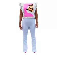 Calça Flare Cotton Jeans Ótima Qualidade E Elasticidade