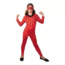 Fantasia Ladybug Original Infantil Luxo Com Acessórios