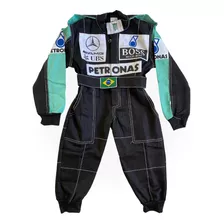 Macacão Infantil Mercedes Formula 1