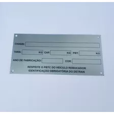 Placa QWK0857 - TX REBOQUES TX ABERTA 01E 2019 - Placa Fipe