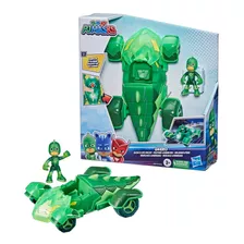 Set Figura Pj Masks Gecko Vehículo Luminoso Universo Binario