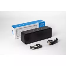 Parlante Bluetooth Negro 10w Sonido Espectacular