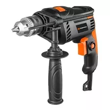 Taladro Percutor Daewoo Daid750 750w 2800rpm + Accesorios Color Negro,detalles En Gris Y Naranja Frecuencia 50