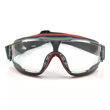 Oculos De Segurança Ampla Visao 3m Gg500 Lente Incolor