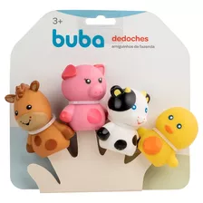 Dedoches Bichinhos Bebe +3 Macio Amiguinhos Da Fazenda 12719