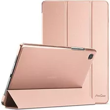 Funda Procase Para Galaxy Tab A7 2020 + Stand Rose Gold