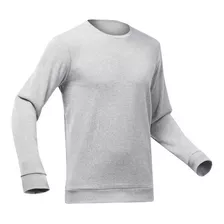 Jersey De Trekking Y Montaña Nh 150 Gris Claro Hombre