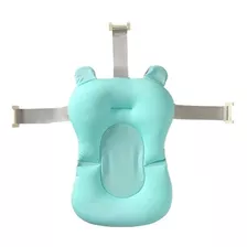 Almofada De Banho Para Bebê Azul Baby Infantil Anatômica Cor Ciano