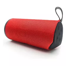 Parlante Portátil 113 - Bluetooth A Prueba De Agua Stereo Fm Color Rojo