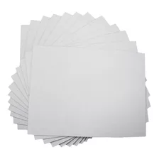 Mouse Pad Para Sublimação 15x20 Cm Para Personalizar 50un Cor Branco Desenho Impresso Liso