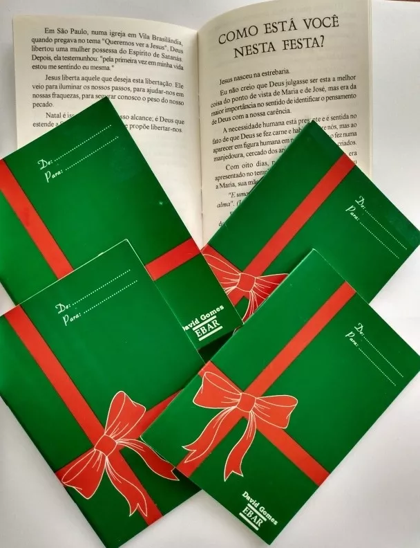 Livro: Natal O Maior Presente (kit: 5x Livrinhos)