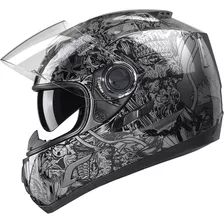 Casco Integral Gx15 Cala Plateada Grande