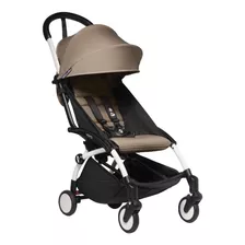 Carriola De Paseo Babyzen Yoyo² +6 2020 Taupe Con Chasis Color Blanco