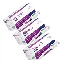 3 X Biocanis 14g Gel Probiótico Cães E Gatos - Ourofino Pet