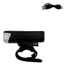 Luz Led Linterna Recargable Usb Delantera Para Bicicleta 