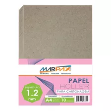 Papel Holler Para Cartonagem Marpax 1,2mm A4 210x297mm 10un