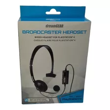 Headset Ps4 Broadcaster Dreamgear Lacrado Pronta Entrega