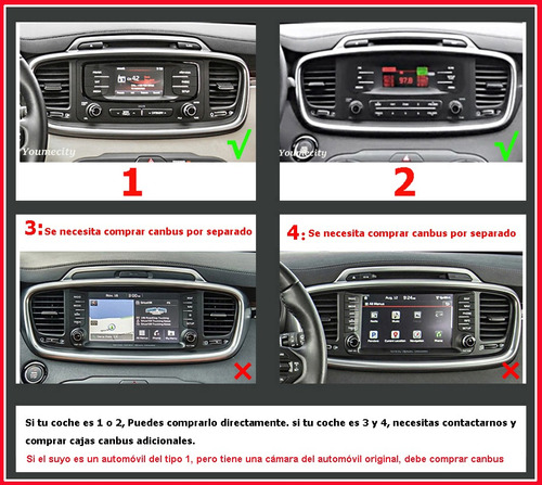 Auto Radio Estreo Android Gps Para Kia Sorento 2016-2020 Foto 2