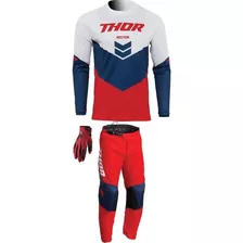 Jersey Pantalon Guantes Thor Sector Chev Combo Tallas Colore