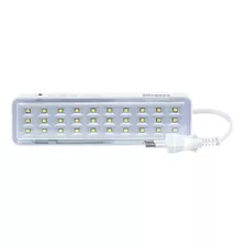 Luminária Emergência Intelbras Lea 30 Led 100v/240v Branca