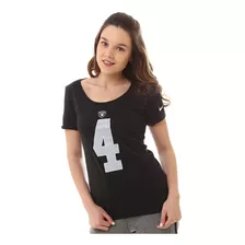 Playera Mujer Nfl Las Vegas Raiders Carr 2020