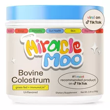 Leche De Fórmula Lata Sin Tacc Miracle Moo Colostrum En Lata De 1 De 108g - 1 Meses A 99 Años