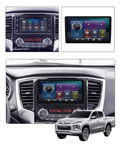 Radio Android Mitsubishi Montero Sport+ Carplay+ 6gb Ram+lte Foto 7