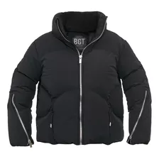 Campera Mujer Abrigo Puffer Impermeable Cierres Parka Bgt