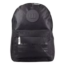 Mochila Urban Wilson Em Poliester Preta 65011007bl