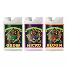 Los Nutrientes Avanzada Ph Perfect Grow, Micro, Bloom 4l, 3