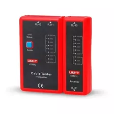 Tester Para Cables De Red Rj45 Y Teléfono Rj11 Uni-t Ut681l
