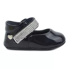 Sapato Bebê Feminino Klin Chantilly Preto - 266003