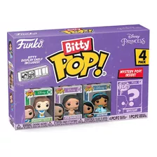 Funko Bitty Pop 4 Pack Mini Figuras Princesas S2