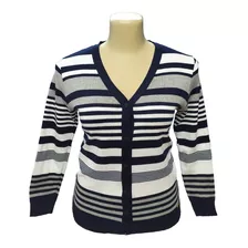 Blusas Feminina Casaco Cardigan Trico Tamanho G 