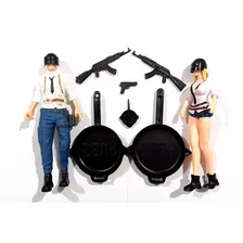 Personajes Pubg Equipados De 18 Cm. / Muñeco De Acción