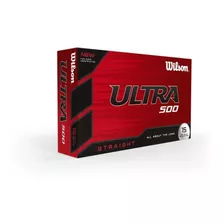 Pelotas Bolas De Golf Ultra 500 Straight - 15 Unidades