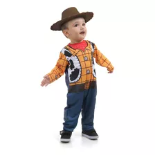 Fantasia Toy Story Disney Bebê Woody Com Macacão E 