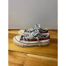 Zapatillas Converse Originales Con Bandera Eeuu Talle Eur35