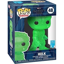 Funko Pop Hulk Art Series #48 Con Protector De Acrilico 