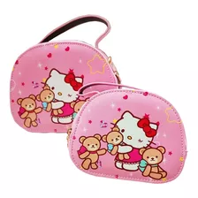Bolsa Crossbody Estilo Hello Kitty Para Niña Dama 2pz
