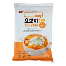 Topokki Bolinho De Arroz Coreano Yopokki Queijo Cheese 240g