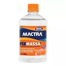 Kit 2 Fixmassa Super Aditivo Argamassa Reboco 500ml Mactra