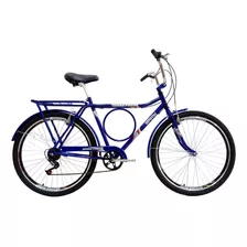 Bicicleta Aro 26 Barra Circular Modelo Monark Antiga V-brake