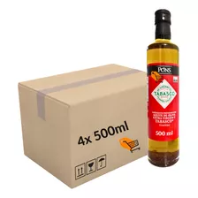 Azeite De Oliva Extra Virgem Pons Tabasco Kit 4x 500ml