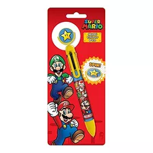 Bolígrafo Multicolor De Nintendo Super Mario (diseño Core 